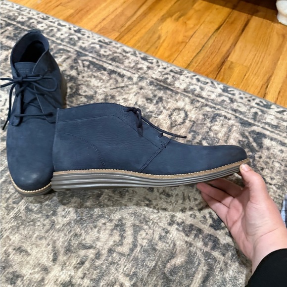 Cole Haan Blue Chukka Boots with Flexible Design 10.5 - Picture 3 of 9